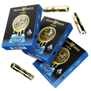 Blueberry Haze Muha Meds cartridge