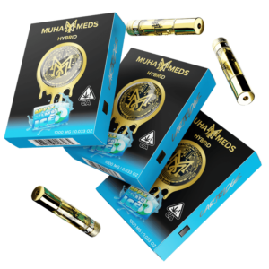 Apple Gelato ICE Muha Meds cartridge