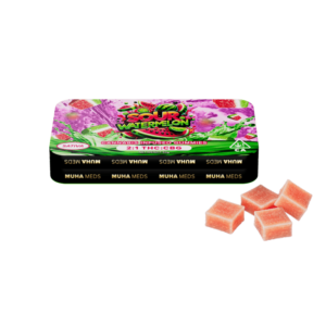 Muha Meds Sour Watermelon gummies